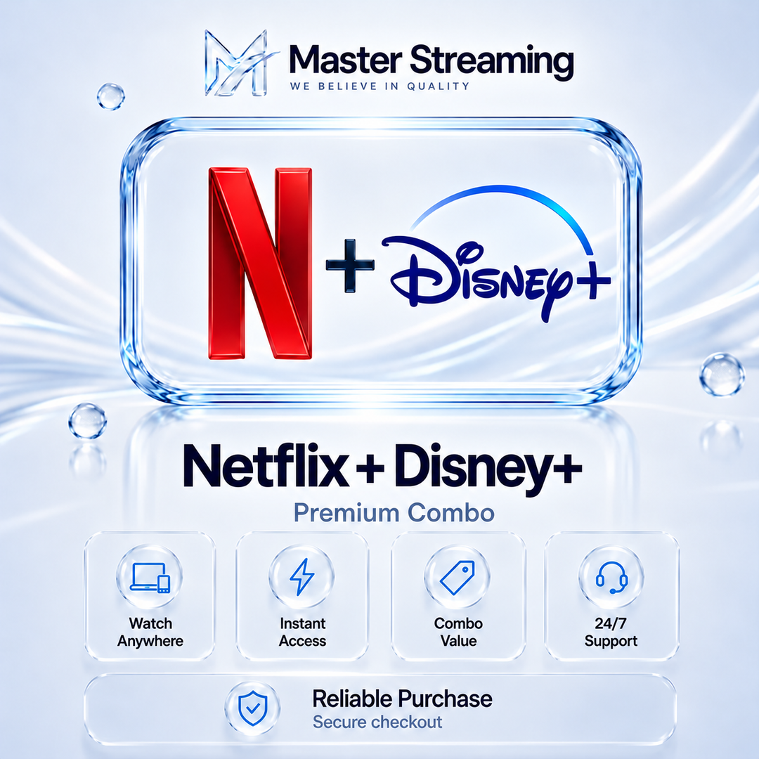 Netflix + Disney+ Premium Combo